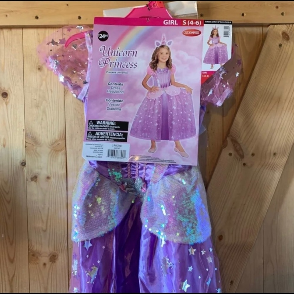 Girl’s Princess Unicorn Halloween Costume 🎃 🦄